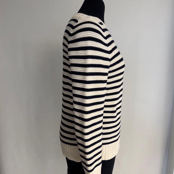 TALBOTS Knit Stripes Sweater NWT - Picture 4 of 8